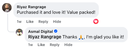 Riyaz: Facebook post about results inside AI Lead Builder